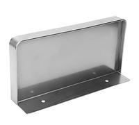 Tnfeeon Étagère Murale en Métal, Support de Téléphone en Acier Inoxydable pour Salle de Bain, Cuisine ou Chambre à Coucher, Design Peu Encombrant 7,3 X 3,5 Pouces (Brossé)