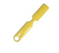 Tnfeeon Étiquette de Bagage en Plastique Identifiant de Nom Inscriptible Taille Compacte de 10 X 1,6 Pouces pour les Voyageurs et les Voyages d'affaires Écrivez Facilement les Coordonnées pour une