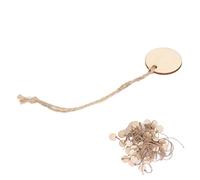 Tnfeeon Étiquettes de Bouteille de Vin 50 Pièces, étiquettes en Bois de Peuplier Durables pour Casiers à Vin et Organisation de Cave, Faciles à Lire, Parfaites pour les Amateurs et les Collectionneurs