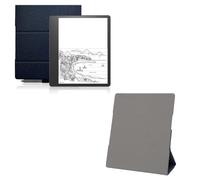 Tnfeeon Étui de Protection pour Kindle Scribe 10,2 Pouces 2022 2024, Housse en Cuir Magnétique avec Mise en Veille Automatique et Support, Folio avec Porte-Stylo, Housse de Voyage (Bleu foncé)