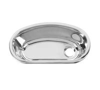 Tnfeeon Évier de Cuisine pour Camping-car, Bar en Acier Inoxydable, pour Camping-car, Bateau, Camion de Nourriture, Utilisation en Extérieur avec 12,8 X 6,89 X 4,53 Pouces, Taille Compacte, Montage