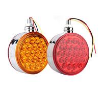 Tnfeeon Feu de Position Latéral 48 LED, Support sur Goujon Double Face avec