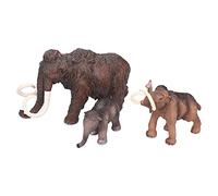 Tnfeeon Figurine d'animaux Simulés Modèle de Jouets de Mammouth Peint à la Main sans Danger pour la Décoration