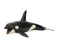 Tnfeeon Figurine de Baleine en Plastique, Réaliste, Peinte à la Main, Jouet Éducatif pour Enfants