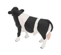 Tnfeeon Figurine en PVC de Vache d'animal de Ferme, Simulation Réaliste, Améliore Les Environnements d'apprentissage, Compacte, 5,3 X 1,6 X 3,1 Pouces, Décoration de Table Idéale pour Les