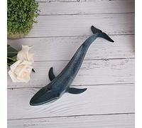 Tnfeeon Figurines de Baleines, Modèles Réalistes d'animaux de l'océan, Construction en Plastique Solide, Environ 10,6 X 3,9 X 2,0 Pouces, pour Affichages éducatifs, Collectionneurs et événements