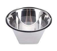 Tnfeeon Filtre à café en Acier Inoxydable, Filtres Réutilisables, Brassage Durable, à café à Cône à Mailles Ultra Fines pour Machine de la Série KBGV, en Acier Inoxydable, Réutilisable Permanent