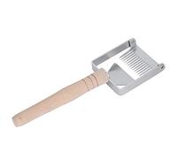 Tnfeeon Fork Honeyuncping, Outil D'apiculture en Acier Inoxydable avec Poignée en Bois 9,45 Pouces pour L'entretien de la Ruche et la Récolte de Miel