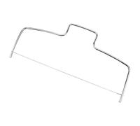 Tnfeeon Gâteau Niveleur de Gâteau en Fil Réglable avec 8 Réglages de Vitesse pour un Tranchage Précis Fil en Acier Inoxydable 304 et Poignée en Acier Inoxydable 430 Idéal pour les Boulangers (Un)