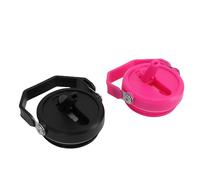 Tnfeeon Gobelets et Verres à Eau H2.0 Couvercle de Poignée Anti-déversement de Remplacement pour Tasse Idéal pour Les Voyages en Plein Air Utilisation d'aventure Paquet de 2 Couvercles de Paille