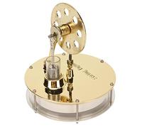 Tnfeeon Golden Zinclegal Alloy Motor Motor Model Température Température D2 Aliments éducatifs en Acier Inoxydable pour Les Cadeaux du Projet Scientifique