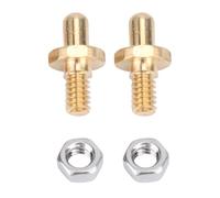 Tnfeeon Goupille de Charnière de Porte 70332, Lot de 2 Pièces de Charnière de Porte de Gril Réglable pour Weber Summit Spirit, Kit de Remplacement en Acier Inoxydable avec Boulons et