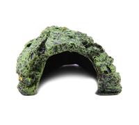 Tnfeeon Habitat caché pour Reptiles Cabine Reptile Terrarium grottes cachées Ornements décoratifs d'aquarium de Tortues (Petit)