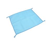 Tnfeeon Hamac de Cage pour Animaux de Compagnie, Lit Suspendu en Polyester Respirant pour Petits Animaux, Peu Encombrant et Design Cool pour Chats et Cochons d'Inde (L)