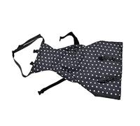 Tnfeeon Harnais de Sièges de Chaise Haute, Ceinture d'alimentation en Polyester pour Bébés, Sangle de Siège d'appoint Réglable et Portable pour Table à Manger et Voyage (étoile grise)