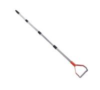 Tnfeeon Hoe Garden Tool Étrier de Houe de Jardin avec Longue Poignée Réglable, Outil de Désherbage Push-Pull en Acier au Carbone de 63 Pouces pour Un Entretien Efficace de la Cour, Desserrage du