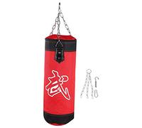 Tnfeeon Hook Sandbag, Sac de Poinçonnage en Tissu Oxford avec Boucles en Métal, Idéal pour Renforcer la Force du Corps, pour Les Ventilateurs de Boxe et de Fitness (60 cm)