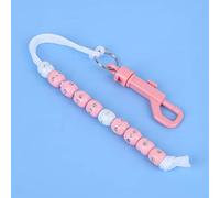 Tnfeeon Interrupteur à chaîne à billes de golf de qualité supérieure avec pierres brillantes pour accessoires de golf Noir/rose (#1)