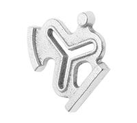 Tnfeeon Jauge de Couture Réglable de Précision, fonctionnalité 3 en 1, Construction en Alliage Métallique, compatibilité Universelle pour un Usage Domestique et Professionnel