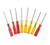 Tnfeeon Jeu de Tournevis à Douille Hexagonale de Précision pour le Remplacement des Aiguilles de Machine à Coudre Poignées Faciles à Saisir Tailles 0,06 et 0,06 Pouces Idéal pour l'entretien du