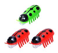 Tnfeeon Jouet Automatique pour Chat, Jouets Motorisés pour Chatons, avec Souris de Couleur Aléatoire ou 2 Insectes, Exercice Amusant, Jeu Interactif Sûr pour Animaux de Compagnie (47)