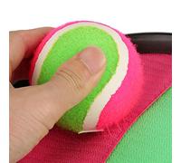 Tnfeeon Jouet de Jeu de Lancer et d'attraper, Matériau ABS, Développement de la Coordination œil-Main avec Sangle Réglable, activité de Plein Air Amusante pour Les Enfants