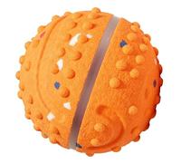 Tnfeeon Jouet Interactif pour Chien, Balle à Roulement Automatique à Micro Bulles de 8 Cm avec Lumières Clignotantes, 2 Modes de Jeu et Conception Rechargeable par USB C pour Chiens de Petite et