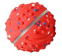 Tnfeeon Jouet Interactif pour Chien, Balle à Roulement Automatique à Micro Bulles de 8 Cm avec Lumières Clignotantes, 2 Modes de Jeu et Conception Rechargeable par USB C pour Chiens de Petite et