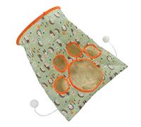 Tnfeeon Jouet Tunnel pour Chat, Bruissements Interactifs avec Balles en Peluche pour Le Temps de Jeu du Chat en Intérieur, Conception Légère et Pliable pour Un Rangement et Un Voyage Faciles, 20