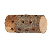 Tnfeeon Jouets à Mâcher Bâton en Bois Bois de Pommier Naturel pour Hamster Lapin Soins Dentaires Meulage Molaire Jouet Sûr 6 Pouces de Long Convient aux Cages pour Petits Animaux Favorise la (Petit)