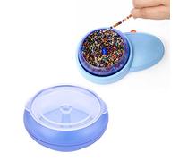 Tnfeeon Kit de Filature de Perles électriques, Bol de Perles Tournantes pour la Fabrication de Bijoux à la Taille, Bracelets, Projet D'artisanat de Perles de Rocaille de Bricolage