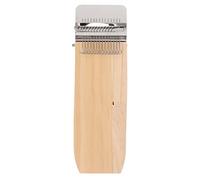 Tnfeeon Kit de Petit Métier à Tisser, Mini Machine à Tisser Portable avec Crochets en Acier Inoxydable et Plaque en Bois de Pin, 14 Crochets, Outil de Réparation de Tricot pour Débutants, Pulls,