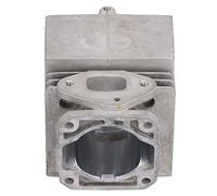 Tnfeeon Kit de Piston de Cylindre de Remplacement de Tronçonneuse de 46 Mm en Fer et Aluminium 4203 020 1201 Assemblage d'anneau de Haute dureté pour BR400 BR420 BR380 SR420 Réparation d'outils de