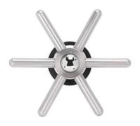 Tnfeeon Lave-gobelet Automatique, Rinceur de Verre en Acier Inoxydable avec Sortie d'eau Multi-angle, Filetage Mâle G1/2, Nettoyeur de Comptoir intégré pour Bar, Restaurant, café