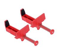 Tnfeeon Lignes de Briquetage, Revêtement de Brique en Plastique Technique, Outil de Nivellement Précis pour Maçon, 16,5 Cm avec Poignée Améliorée pour Une Manipulation Facile (Rouge)