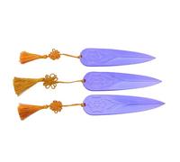 Tnfeeon Lot de 3 Accessoires de Fléchettes en PLA, Détails en Relief Double Face pour Une Texture et Une Présentation des Couleurs Vives, la Manipulation Ergonomique Assure Une Prise Confortable