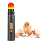 Tnfeeon Lumière de Test d'incubation d'oeufs de LED, Stylo de testeur d'oeufs de Bougie d'œuf de Poulet de LED de Haute intensité Mini pour l'expérience de Science