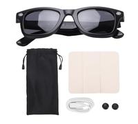 Tnfeeon Lunettes de Soleil avec Traducteur AI avec Appareil Photo 8 MP, 25 Langues, Traduction en Temps Réel, Lunettes Intelligentes pour Les Voyages d'affaires, Suppression du Bruit