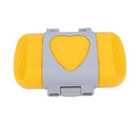 Tnfeeon Machine à Panini à Sandwich électrique, Gril à Presse à Panini en Alliage D'aluminium avec un Design Compact de 6,5 X 4,5 Pouces, Machine de Petit-déjeuner Multifonctionnelle (YELLOW)