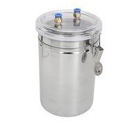 Tnfeeon Machine de Traite Sortable en Acier Inoxydable à 2 L Capacité de 2L pour L'effort pour les économies, Idéal pour un Usage Domestique, Kit de Machine Manuelle pour L'élevage de Bovins
