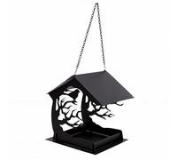 Tnfeeon Mangeoires pour Oiseaux, Conception de Cabane dans Les Arbres, Installation Amusante, Mangeoires pour Oiseaux, Mésanges, Chardonnerets, Cardinaux, Pinsons et Moineaux,