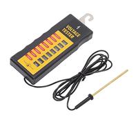 Tnfeeon Matériau étanche, Validation Rapide des Niveaux de Tension, Lectures 2000-12000 V pour Testeur de Clôture électrique des Fermes et du Bétail, Testeur de Tension de Clôture électrique