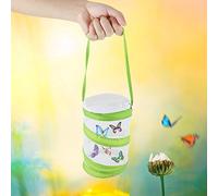 Tnfeeon Mini Cage d'élevage de Papillons Pliable et Portable, Filet en Polyester ventilé pour la Culture des Insectes et l'éducation à Domicile