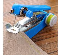 Tnfeeon Mini Machine à Coudre, Agrafeuse Portative pour des Réparations Rapides à Domicile, 3 Fonctions en un, Conception Légère pour les Voyages et une Utilisation Quotidienne (Couleur assortie)