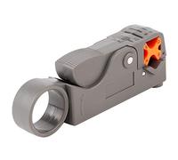 Tnfeeon Mini Pince à Dénuder Portable, Pince à Dénuder les Câbles Coaxiaux Réglables pour Câbles de 0,16 à 0,28 Pouces de Diamètre Dénudage Efficace avec Contrôle Précis de la Profondeur de la Lame,