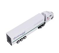 Tnfeeon Modèle de Camion Conteneur en Alliage à l'échelle 1/48 avec Effets Sonores et Lumières pour Les Collectionneurs, Vitesses d'action de Retrait, Jeu éducatif Réaliste, Engagement, Construction