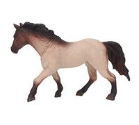 Tnfeeon Modèle de Cheval en Plastique Solide Jouet Grande Simulation de Cheval de Ferme Figurine Jouets Modèle Exquis Blanc