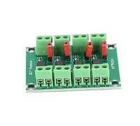 Tnfeeon Module Adaptateur de Convertisseur de Tension à Carte Isolée par Optocoupleur à Quatre Canaux avec Changement de Niveau pour le Contrôle Industriel et les Projets électroniques