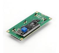 Tnfeeon Module d'Affichage LCD 1602, Module LCD à écran Bleu ABS avec Carte Adaptateur IIC I2C, Câblage Facile 3,3 V, Affichage de Texte Clair, pour l'électronique de Bricolage