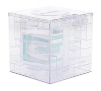 Tnfeeon Money Maze Puzzle Bank, Outil de Développement Logique Améliore Les Compétences de Résolution de Problèmes, Défi d'inclinaison pour Les Jeunes Apprenants, Boîte d'épargne de 3,5 Pouces,